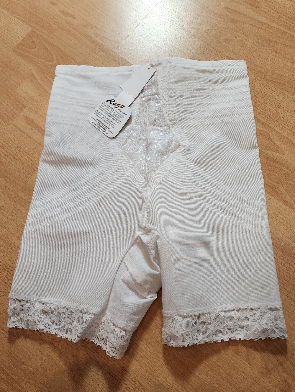 4X/38 NWT Rago 6209 High Waist Thigh Slimmer Firm Power Mesh Hourglass Shaper